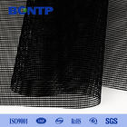 Black Vinyl Mesh Tarps PVC Coated Mesh Fabric 1000D 10x10